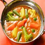 野菜カレー/Vegetable Curry（インドダイニング＆バー サティーSATHI）
