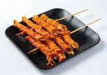 揚げ豆皮のエノキ巻き（豊味麻辣湯）