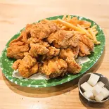 鶏ももフライドチキン（韓国料理サルビア）