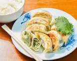 和風しそ餃子定食(大衆居酒屋リリー)