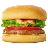 【単品】モーニングマフィン Sausage Muffin with Tomato & Lettuce(ゼッテリア ZETTERIA 埼玉県庁前店)