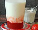 STRAWBARRY LASSI いちごラッシー（ナマステ朝霞アジアン ダイニング ＆ バー）