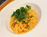 大葉香る明太パスタ（cafe BAELU）