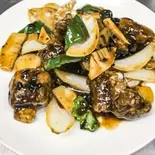 豚のスペアリブトウチー風味炒め（点心楼 台北）