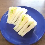ハムときゅうりのミックスサンド（手造りサンドイッチエンゼル）