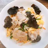 きくらげと玉子炒め ライス(中華ハナウエ)