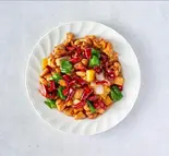 鶏肉の辛子炒め(園楽)