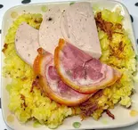 ベトナムコックのハムおこわ（FAN TAPI タピオカとバインミーのお店）