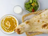 ダル(豆)カレーセット Dal curry set（インドネパールビリヤニカレー創作料理サムジャナ）