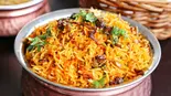 ベジタブルビリヤニ Vegetable Biryani（ビクトリア ケバブ ビリヤニ ハラル 専門店Victoria Kebab Biryani Halal house）
