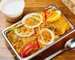 チキンビリヤニ弁当 Chicken Biryani Bento BOX(テーストオブインディア 駒込店)