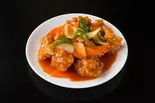鶏肉甘酢あんかけ Chicken Topped with Sweet Vinegar Starchy Sauce（上海亭 五反野本店）