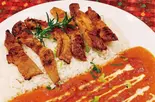 トンテキカレー Pork Steak Curry(インド・ネパール料理 さくら)