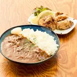もつカレー唐揚げセット（もつ焼きぶーちゃん）