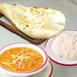 ナンカレーセット Naan Curry Set（インドレストラン さくら）