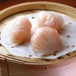 筍尖鮮蝦餃/Steamed shrimp dumpling, “Har-gau”/海老蒸し餃子(3個)(香港飲茶点心厨房)