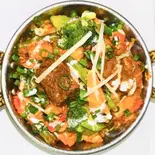 マトンベジタブルミックスカレー/Mutton Vegetable Mix（インド料理＆バー カナピナ）