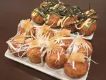 ねぎポンたこ焼き8個＆明太マヨたこ焼き8個（松ちゃんのたこ焼き屋DX）