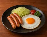 ウインナー＆目玉焼きセット（笹）
