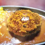 ハンバーグ(ステーキハウス B-WEST)