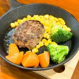 ハンバーグ（りゅうたん）