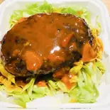 ハンバーグ（BURGER QUEEN）