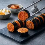 【旨辛】キムチツナキンパ Kimchi Tuna Gimbap（シンチャムトッポッキ 下北沢）