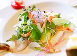 【麹パワー】酵素たっぷり生野菜サラダ〜麹ドレッシング〜（創作料理とワインのお店上田慎一郎）