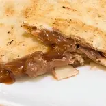 チョコキャラメルケサディーヤ（la la tacos恵比寿店）