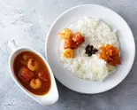 エビトマトカレー Shrimp and Tomato Curry（Spice and Vegetable 夢民）