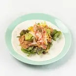 ビーンズ＆ワカモレのタコス 2個 Beans ＆ Guacamole Tacos 2p（SOL TOKYO メキシコ料理）