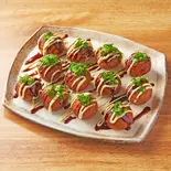 揚げたてサクトロ大たこ焼き(12個)(マヨネーズ付)(濃厚魚介豚骨つけ麺 諸星 三宮南店)