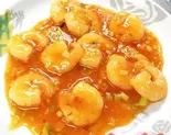 海老のチリソース Shrimps With Chili Sauce（台湾菜館 弘城）