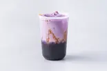 鹿児島紫芋ラテ(タピオカ入り商品)（タピオカミルクティー Cha-Cha (仁王のキンパ)）