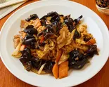 肉と玉子と木耳の炒め Meat, Egg ＆ Cloud Ear Mushroom Stir-Fry（はまじん）