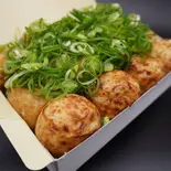 ネギかけ たこ焼き16個 Takoyaki with Green Onions 16 Pieces（あずまや祐天寺店）