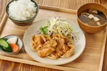 三元豚ロースのしょうが焼き定食(味噌汁付き)（定食・居酒屋いえじ）