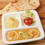 ミックスべジカレーセットMix Vege Curry Set（美味しい本場のインドカレーBOMBAY CAFE ＆ BAR）