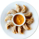 STEAM MOMO Pork 8 pcs(蒸しモモ ポーク8個)(LAKHEY LOCAL NEPALI RESTAURANT)