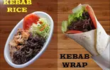 チキンラップ+ライス Chicken wrap+ rice（EFLIF KEBAB 白楽店）