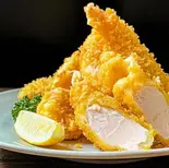 塩ささみフライ 1本/White Meat Cutlet with Savory Umami Salt 1pcs（中津からあげ渓）