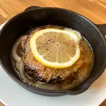 さっぱりハンバーグ（京島バルOasis）