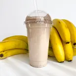 【チョコ】バナナスムージー Chocolate Banana Smoothie(【ヘルシーアサイーボウル】&【グリークヨーグルト】 GOODスムージー 錦糸町店 Acai Bowls and Smoothies)