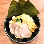 特製油そば 醤油(中盛)（横浜 油そば 弐七家）