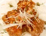 鶏肉の唐揚げとマヨネーズ和え（中華料理 点心楼台北博多駅南店）