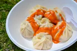 モモ(ネパール餃子)Momo（Green Leaf Indian Nepali Restaurant）
