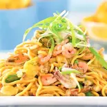 シーフード焼きそば Seafood chowmein（Jukson Bindass House）