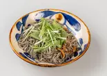 イカ墨そーめんチャンプルー / Squid Ink Somen Champuru（おきなわ銀座 万が一）