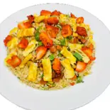 チキンフライドライス Chicken Fried Rice(【スパイス王国インドで長年修行したシェフのこだわり料理】Himalayan Spice and Masala Mart)