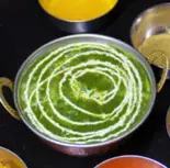 チキンほうれん草カレー Chicken Palack Curry（インド料理 ロータスビーキッチン 淡路店）